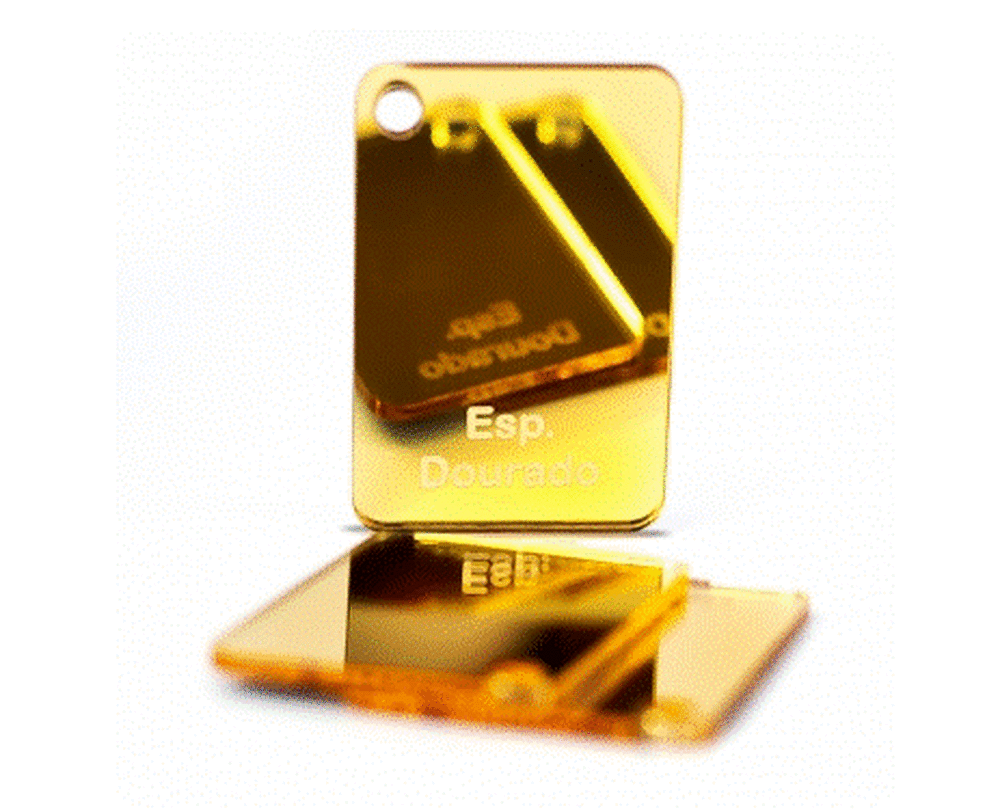 CHAPA DE ACRILICO ESPELHADO DOURADO 1220X2440X2MM, , large